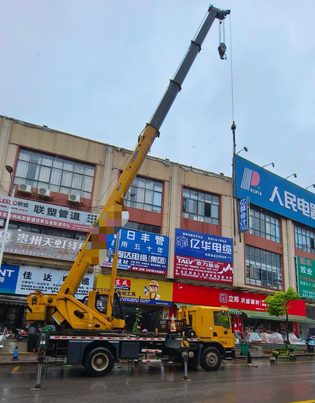 临江市吊车吊机租赁桥梁吊装